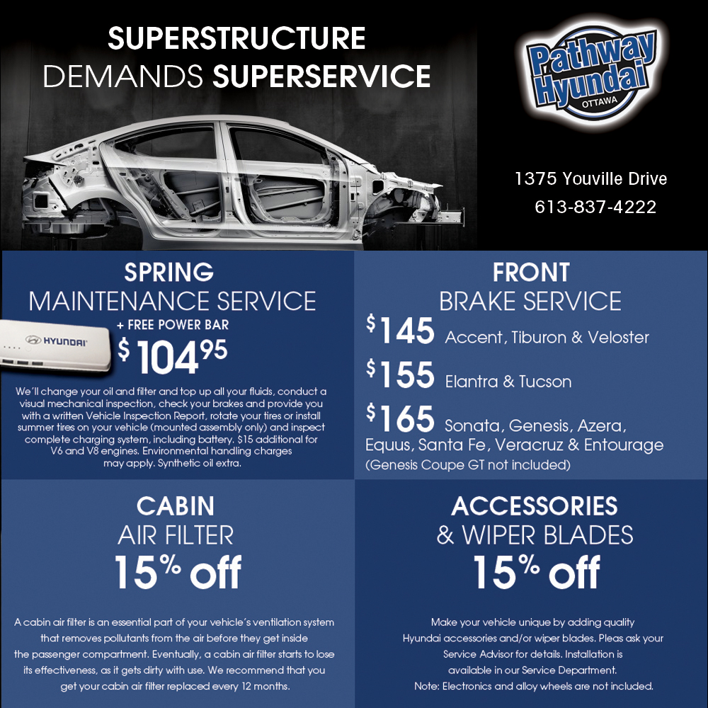Hyundai Spring Service Coupons Hyundai Spring Service Coupons