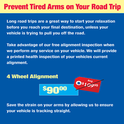 4 Wheel Alignment Special 4 Wheel Alignment Special